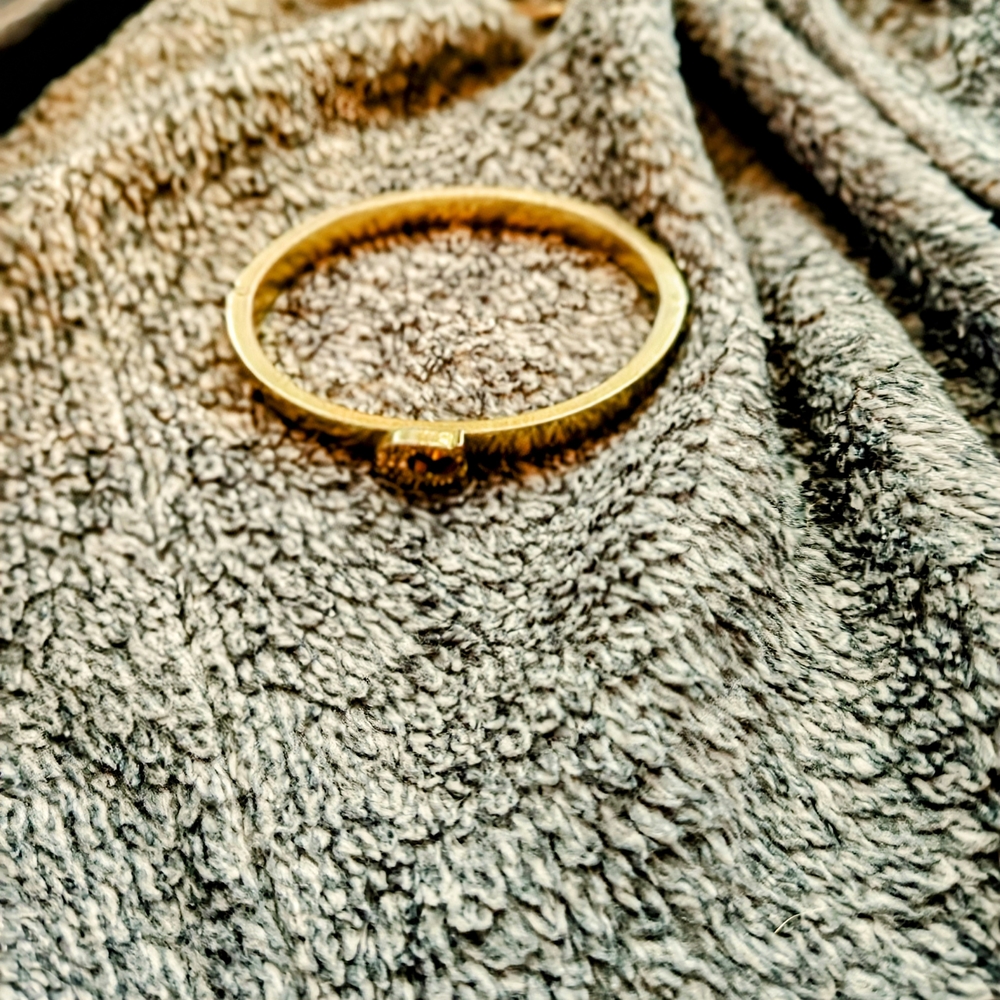 Coach Gold Bangle Bracelet